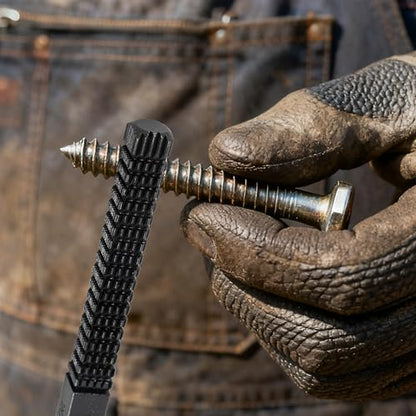 HFS(R 3-Piece Thread Repair File Set, High Carbon Steel Thread Restorer Tool for Cleaning and Repairing Damaged Threads, Includes SAE and Metric Sizes - style: 3PCS