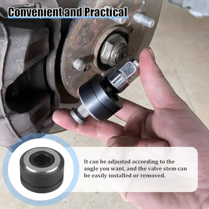 22800 Car Wheel Stud Installer, Light-Duty Vehicle Wheel Bolt Installation, Automotive Tire Stud Installation Replacement Tool, Universal for SUV Automobile Truck