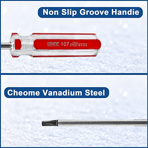 Litoexpe 6 Pcs Magnetic Triangle Head Screwdriver Set, Triangle Screws Driver Tool, 1.8mm, 2.0mm, 2.3mm, 2.7mm, 3.0mm, 4.2mm - color: 6pcs, size: Triangle screwdriver