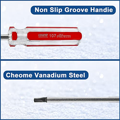 Litoexpe 6 Pcs Magnetic Triangle Head Screwdriver Set, Triangle Screws Driver Tool, 1.8mm, 2.0mm, 2.3mm, 2.7mm, 3.0mm, 4.2mm - color: 6pcs, size: Triangle screwdriver