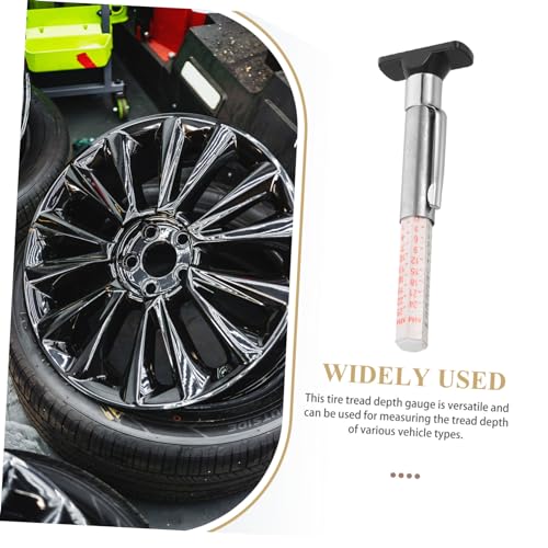 Accurate Car Tire Depth Gauge Tread Depth Checker Versatile Tire Measuring Tool