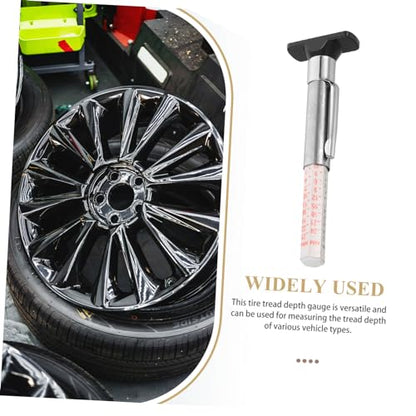 Accurate Car Tire Depth Gauge Tread Depth Checker Versatile Tire Measuring Tool
