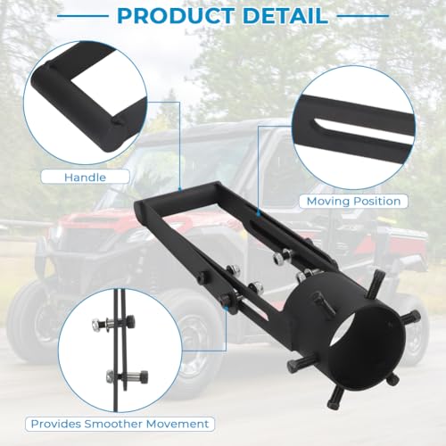 CV Axle Puller Tool UTV/ATV Axle Puller for Polaris RZR XP Ranger Can-Am Kawasaki KRX SXS Bearing Puller Tool (6 Holes)