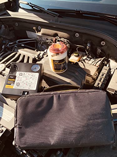 AIRMAN Flat Tire Repair Kit - ResQ Max Tire Mobility Kit Inflator 2.0 with Valve Through Sealant - Great for SUV, Pick-Up Mini Van Crossover Vehicles and More - size: Standard