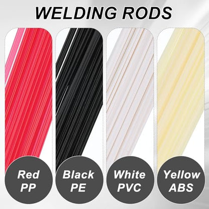 Plastic Welding Rods, Welder Rod High-Strength Waterproof Fit for Repairing - color: White