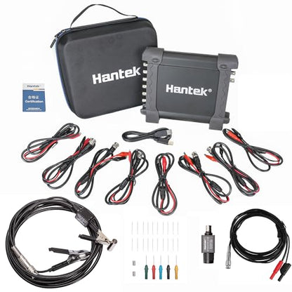 Hantek 1008C+HT201+HT30A+HT307 PC USB 8CH Automotive Diagnostic Digital Oscilloscope/DAQ/Programmable Generator - style: 1008C+HT30A+HT201+HT307