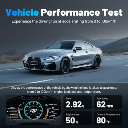 XTOOL AD20 Pro OBD2 Scanner - No Subscription, Full System Car Diagnostic Scan Tool with AI Analysis, Wireless OBD Car Code Reader, Oil Reset, Performance Test, Voltage Test