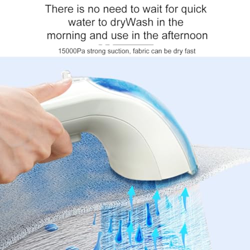 Commercial Carpet Cleaning Machine, 1000W 110V 40L/11Gal Professional Commercial 3 in 1 Carpet Spraying Floor Brush Cleaner Extractor Vacuum Washing Machine Portable Carpet Cleaner (White 40oz)