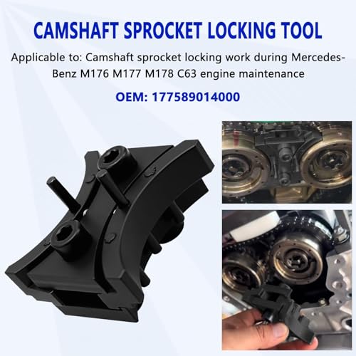 KTPROT 34Pcs Engine Timing Tool for Mercedes-Benz Maybach M176 M177 M178 | For Mercedes-Benz Maybach S560L M177 M178 M176 4.0L AMG C63 C63S V8 Engine W177589014000 W177589001500 W177589012100