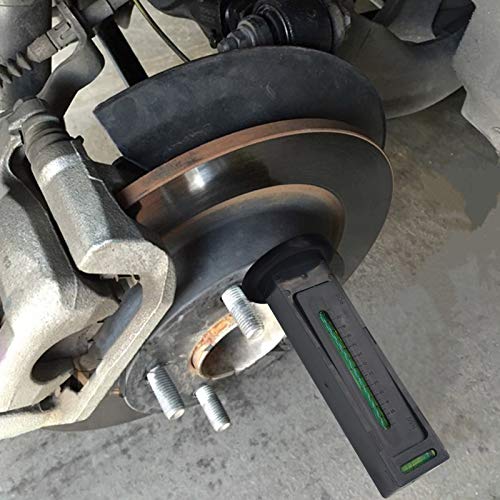 Universal Magnetic Gauge Tool Wheel Alignment, Camber Caster Strut Wheel Alignment Tool for Truck Car RV (Black)