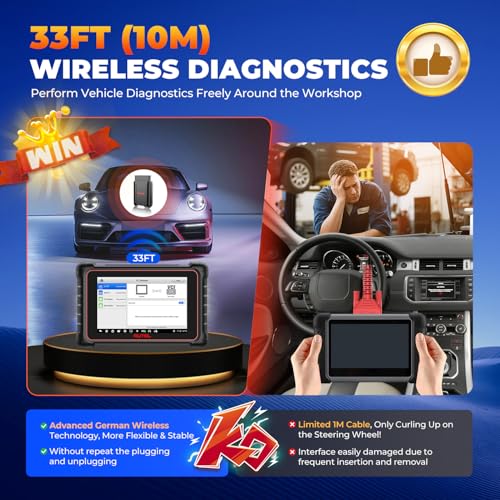 Autel Original MaxiVCI V150 VCI150 OBD2 Bluetooth Adapter | 2026 VCI 150 Car Wireless Communication Interface, for Autel Diagnostic Scanner MK900BT MP900BT MP900TS MK900TS MX900TS TS900
