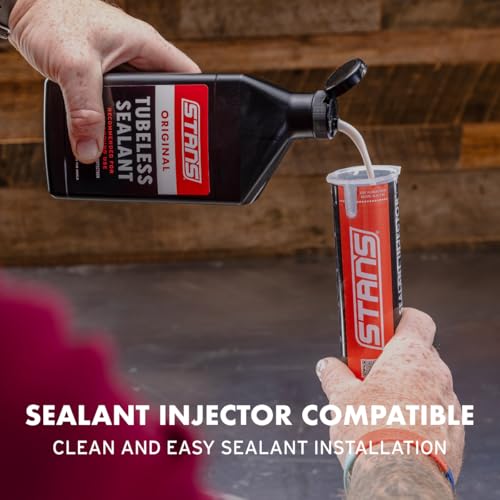 Stan's NoTubes Tire Sealant, Long Lasting Flat Prevention, Ultra Fast Sealing, up to 1/4" punctures, Proactive Tire Repair, for Mountain, Road, Gravel, Cyclocross, and Commuter Bikes
