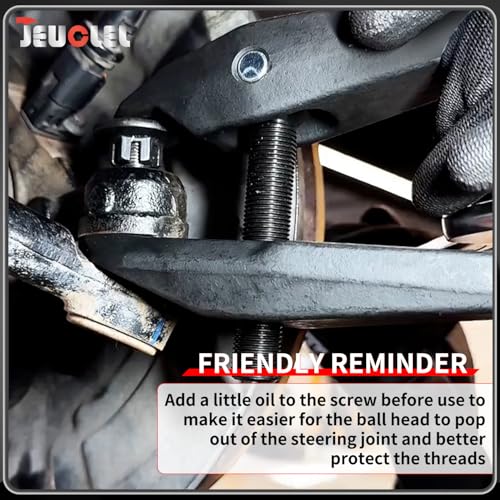 Ball Joint Separator Kit Compatible with BMW Benz Land Rover Audi Porsche, Heavy Duty Tie Rod Removal Tool 22mm 24mm 27mm 32mm 36mm Tie Rod Ends Remover Tool Control Arms Steering Knuckles