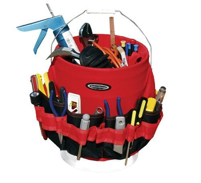 McGuire-Nicholas McGuire Nicholas 22054 Bucket Pro 54 Pocket Bucket Tool Organizer, Colors may vary - style: 54 Pockets
