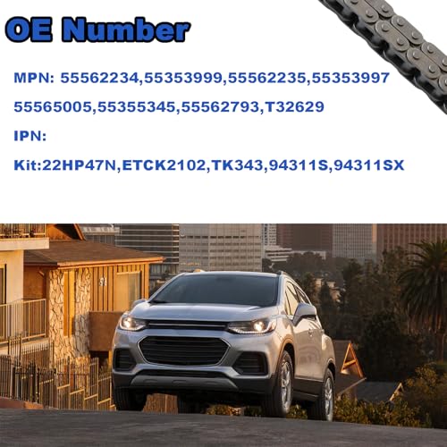 AUCERAMIC Replace 55562234 Timing Chain Kit with Engine Timing Tool Kit Fit For 2011-2015 Chevrolet Cruze/2012-2020 Sonic Fit For 2013-2021 Buick Encore #55353999