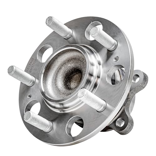 Detroit Axle - 512410 Both Driver and Passenger Side Rear Wheel Bearing and Hub Assembly Replacement for 2008 2009 2010 Hyundai Elantra [Non-ABS Models] - style: 512410 x2/Pair