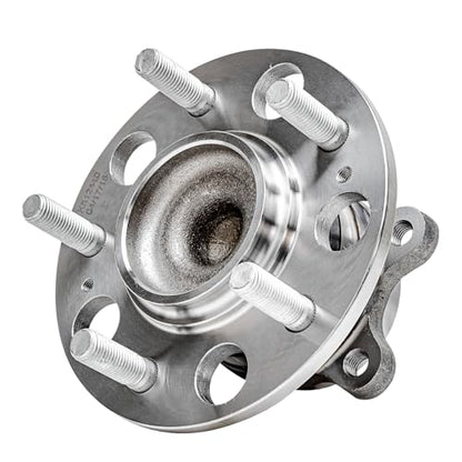 Detroit Axle - 512410 Both Driver and Passenger Side Rear Wheel Bearing and Hub Assembly Replacement for 2008 2009 2010 Hyundai Elantra [Non-ABS Models] - style: 512410 x2/Pair