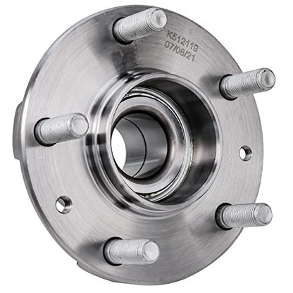 Detroit Axle - 2pc Rear Wheel Bearing and Hubs Assembly with 5-Lug for Ford Probe 1993-1997 & Mazda MX-6 MX6 1993-1997, 626 1993-2002, Non-ABS - style: 512119 x2/Pair