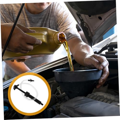 1set Siphon Pump Kit for Fluid Transfer Manual Hand Pump for Oil Brake Fluid and Antifreeze Siphon Hose for Automotive and Home Use