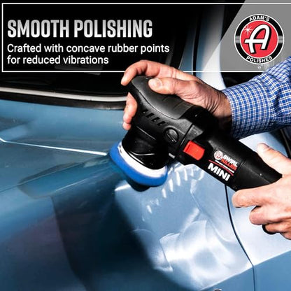 Adam's Polishes Swirl Killer 12mm Polisher - Orbital Polishing Paint Correcting Buffer Tool - Car Scratch Remover - Use Post Car Wash Clay Bar & Pre Wax or Ceramic Coating - style: Basic Kit