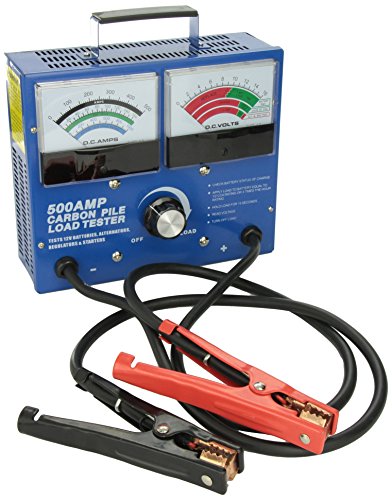 FJC 45115 500 Amp Carbon Pile Battery Tester, Factory