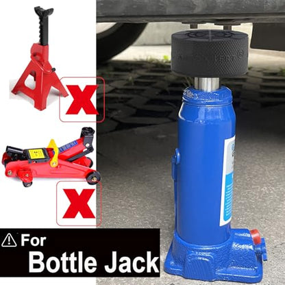 1.45inch Universal Bottle Jack Pad Rubber Anti-Slip Adapter Support Puck Block Car Lift Tool for 8T 10 T Bottle Jacks Jacking Points Repair 37mm - size: 37MM