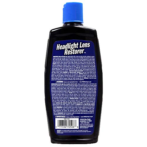 Blue Magic 725CD-06 Headlight Lens Restorer - 8 oz.