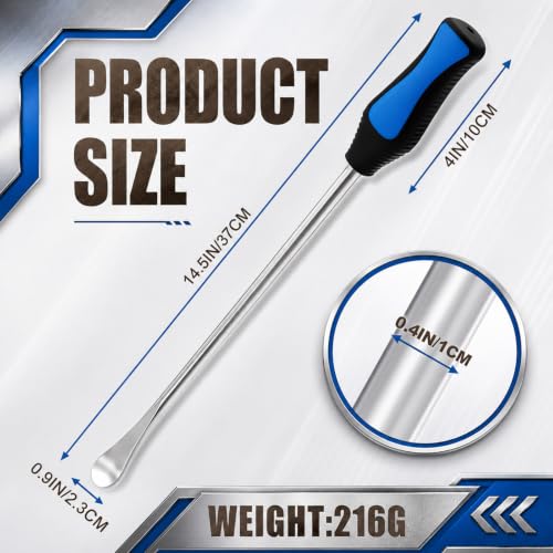 12 Pack 15 Inch Tire Spoons Bulk Tire Iron Set Steel Changing Levers Removal Tools for Motorcycle Dirt Bike ATV Bicycle Lawn Mower