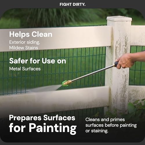 Sun Joe SPX-HDC1G House and Deck All-Purpose Pressure Washer Rated Concentrated Cleaner, 1-Gallon , White , 128 Fl Oz (Pack of 1) - style: House & Deck Cleaner