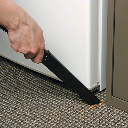 WORKSHOP Wet/Dry Vacs Vacuum Accessories WS12502A 1-1/4-Inch Wet/Dry Vacuum Crevice Tool is A Shop Vacuum Attachment for Tight Places, Black (Pack of 3) - size: 1-1/4" (Pack of 3)