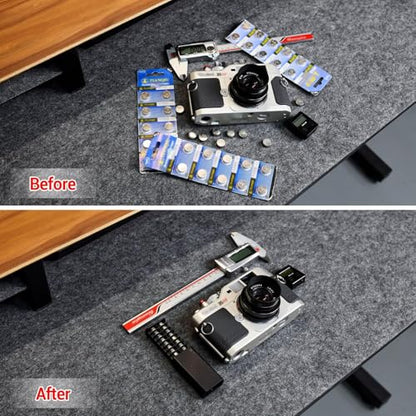 (2 Pack) LR44 Battery Holder, Coin Cell Case for 36x LR44/AG13/A76/357/SR44/SR1153/SG13/LR1154, Button Round Storage, Fits D Slot & Pull-Out Design - size: (2 PACK)Battery Case for LR44 & More