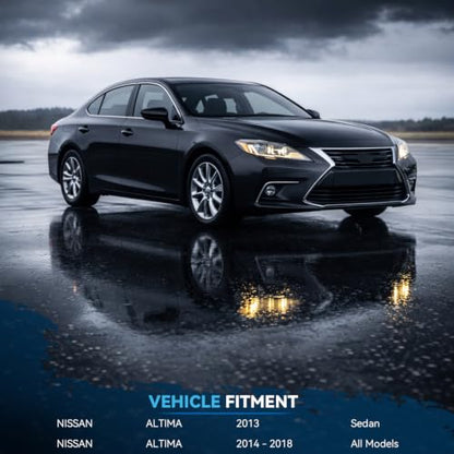 Detroit Axle - Struts Shocks for 2013-2018 Nissan Altima 2 Front Quick | Install Ready Struts with Coil Spring Assembly 2 Rear Shock Absorbers 2014 2015 2016 2017 Replacement Suspension Kit - size: 4AQ47430/ strut shock kit