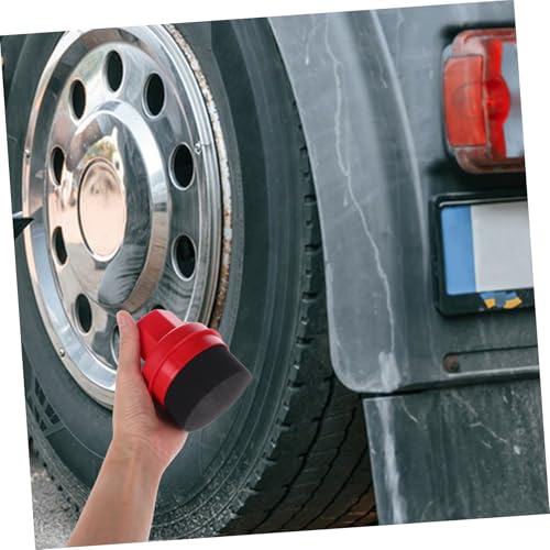 Amosfun Car Tire Shine Sponge Brush High Density Wax Applicator Pad Set for Auto Detailing Handheld Polishing Tool for Tire Cleaning