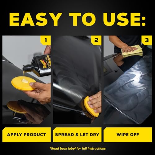 Meguiar's Gold Class Carnauba Plus Premium Liquid Wax Kit, Car Detailing Kit with a Pure Carnauba Wax Blend and a Foam Applicator Pad for Keeping Glossy Paint Protected Like a Pro, 16 Oz Bottle - size: 16 Fl Oz (Pack of 1)