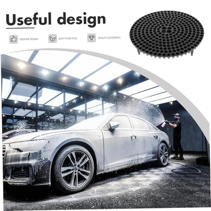 Happyyami 1Pair Car Wash Bucket Filter Screen Durable Water Pad for Efficient Dirt Separation Keeps Wash for Car Washing and Detailing