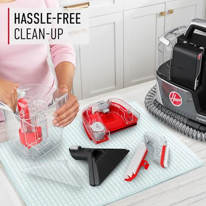 Hoover ONEPWR CleanSlate Cordless Portable Carpet + Upholstery Spot Cleaner | Powerful Suction, Versatile Tools, Car and Auto Detailer, Pair with Hoover Spot & Upholstery Cleaner Solution - style: CleanSlate Cordless