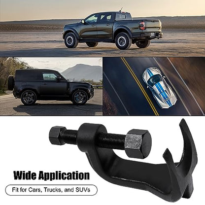 Sporacingrts 25112 Ball Joint Separator, Ball Joint Removal Tool, Adjustable Ball Joint Puller Extending Up to 2 3/8 Inches for Cars Trucks, and SUVs