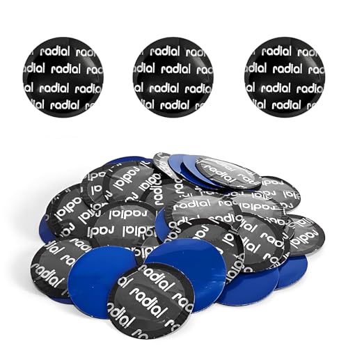 wuyaoyao 150PCS Tire Patch Kit, Dia. 1.61" (41mm) Tubeless Patches | Round Natural Rubber Tyre Patches for Fast Repair, Heavy Duty Cold Patch for Car Truck Motorcycle Bike Inner Tires - size: 41mm-150PCS