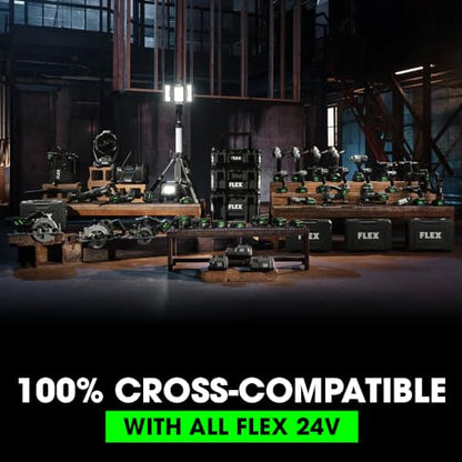 FLEX 24V Brushless Cordless 3/4-Inch 1,700 Ft-Lbs High Torque Impact Wrench Tool Only, Battery and Charger Not Included - FX1472B-Z - size: 1,700 Ft-Lbs, style: 3/8-Inch Tool Only