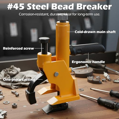 Manual Tire Bead Breaker, Tire Changer Removal Tool, 38"-42" Tire Repair Tool for ATV/UTV Hydraulic Press Machine, Tires Changer Machine Rim Tool