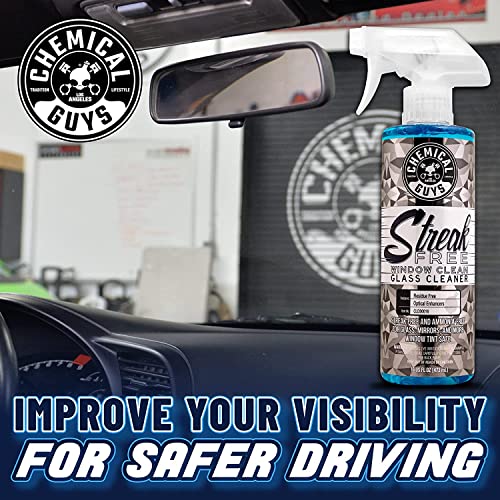 Chemical Guys All Surface Clean and Shine Kit with Storage Bag Interior Cleaner Glass Cleaner Dressing Microfiber Towels and Brushes Giftable Car Care Set - style: KIT + BAG