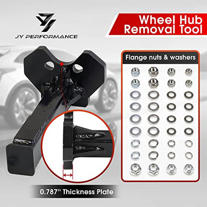 8629 Wheel Bearing Hub Removal Tool Kit Universal, Remove All Axle Bolt Hubs - 5, 6 & 8 Lug Hubs Buster Puller