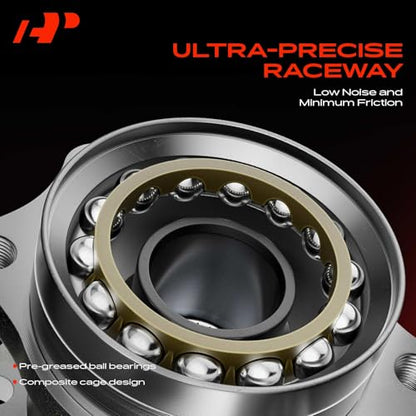 A-Premium 2 X Front Wheel Bearing and Wheel Hub Kit Compatible with Ford Escape 2001-2012 & Mazda Tribute 2001-2006/2008-2011 & Mercury Mariner 2005-2011