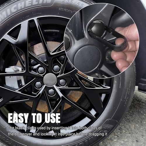 3PCS Car Wheel Hub Bolt Nut Cover Removal Tool, Lug Nut Removal Tool, 3 Type Car Wheel Hub Bolt Cover Remover, Car Accessories Tire Hub Puller & Lug Cap Puller Hook Universal for Most Vehicles