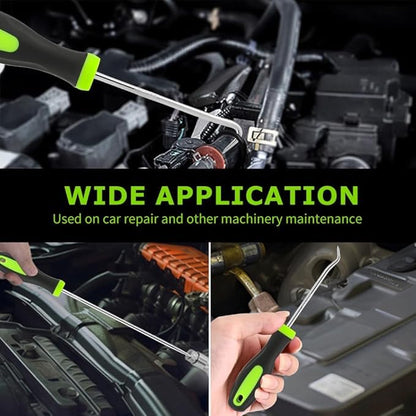 4 PCS Pick and Hook Tools Set,Pick Hooks Puller Remove,Repairing a Car Lock Picking Kit for Car Auto Oil Seal,Mechanic Sharp Tool
