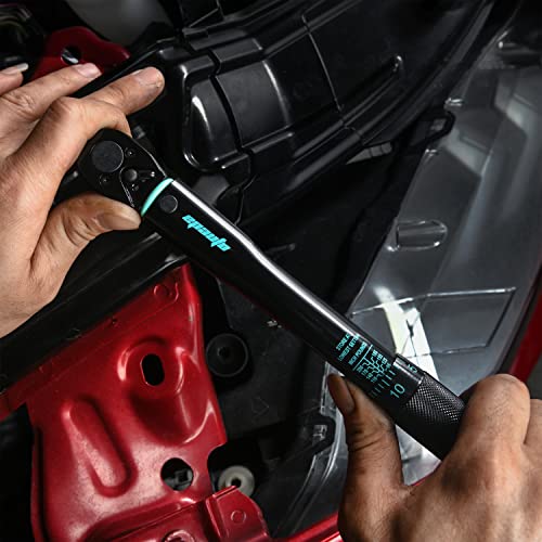 EPAuto 1/4-Inch Drive Click Torque Wrench, Black, 20-200 in.-lb. - size: 1/4-Inch Drive 20-200 In-lb