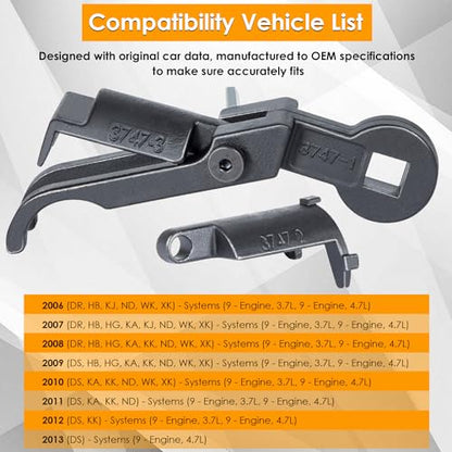Rocker Arm Remover Installer & Valve Spring Compressor Tool for Chrysler, Dodge, Jeep 3.7L & 4.7L Engines 3747-123 10102 8426 8387 8516A