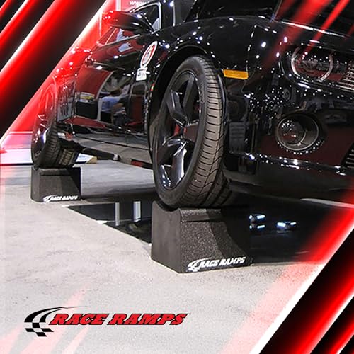 Race Ramps 10 Inch Wheel Cribs for Car Maintenance and Display, Lightweight, Non-Scratch, Ideal for Oil Changes and Garage Use, RR-WC-10 - size: 10-inch Standard