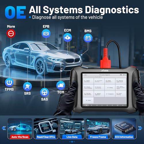 XTOOL IP900 Bidirectional Scan Tool 2026 Upgraded AI Assisted, OBD2 Scanner Diagnostic Tool, ECU Coding, 41+ Resets, FCA, CAN FD&DoIP, Pre & Post Scan, All System Scanner for Car, 3-Year Update