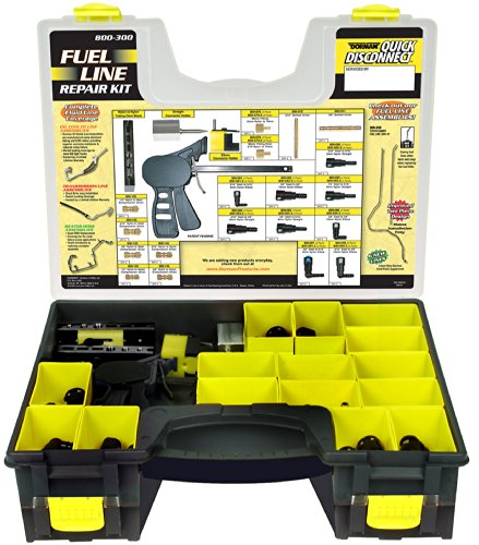 Dorman 800-300 Nylon Fuel Line Repair Kit, 104 Piece Universal Fit